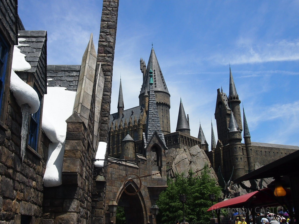 ハリー・ポッター ホグワーツ城 ハリポタ USJ ×『ハリポタ』テーマパーク 7月にOPEN！ 壮大な“ホグワーツ