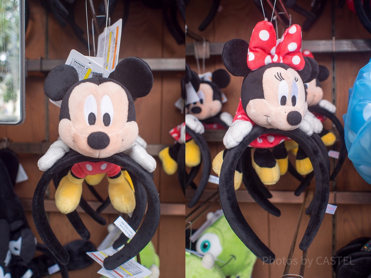 ミッキーぬいぐるみつきカチューシャ| キャステル | CASTEL ディズニー情報