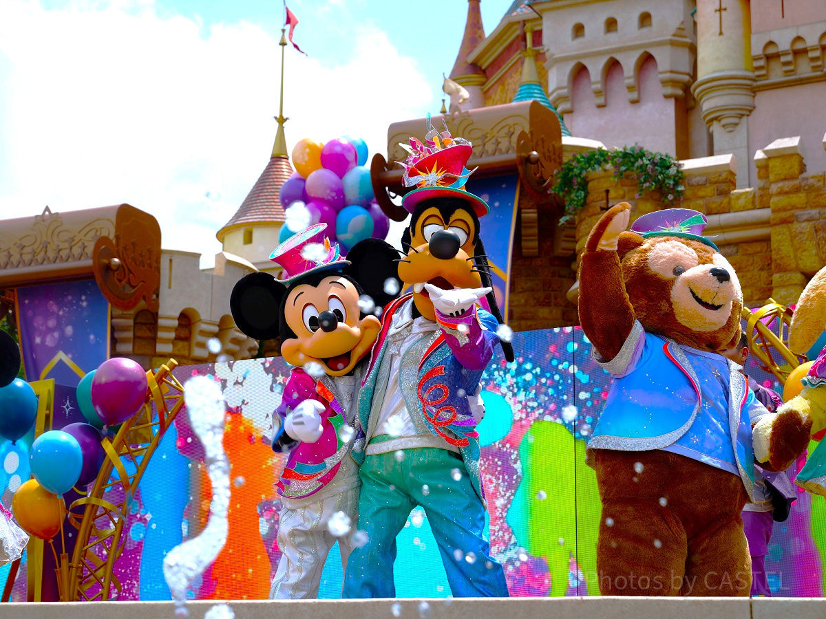 香港ディズニー20周年：ディズニー・フレンズ・ライブ：キャッスル
