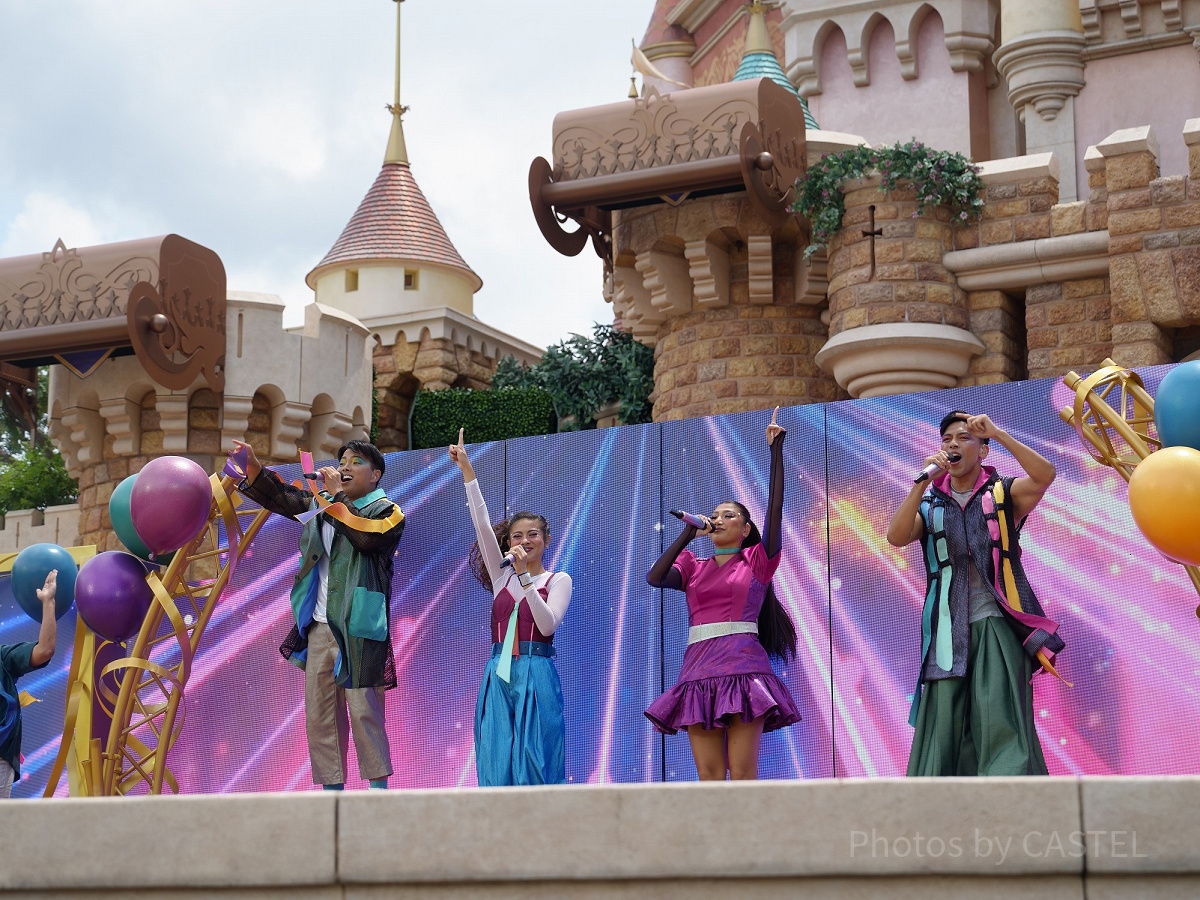 香港ディズニー20周年：ディズニー・フレンズ・ライブ：キャッスル・パーティー