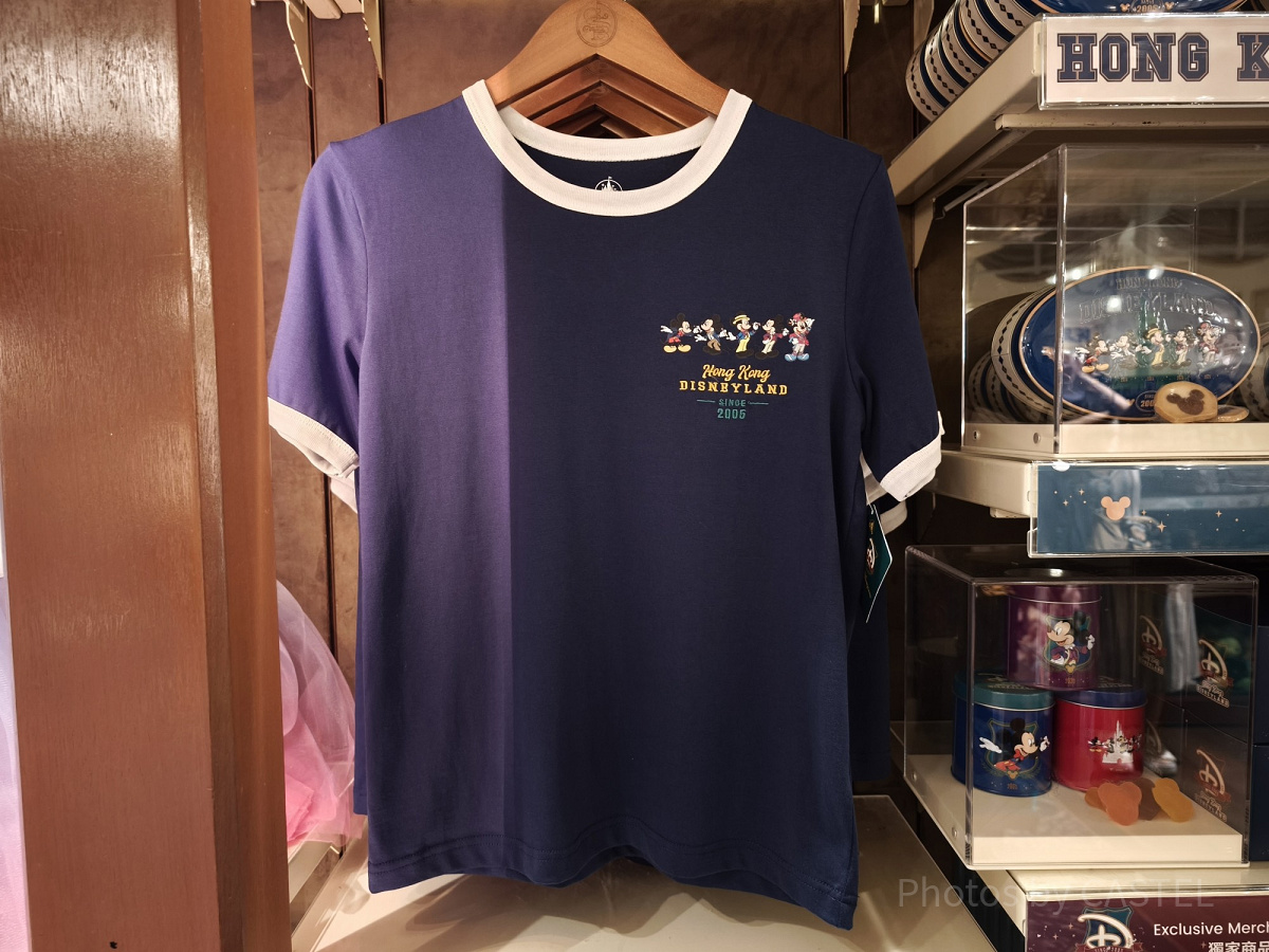 香港ディズニー20周年「Since 2005」グッズ：Tシャツ