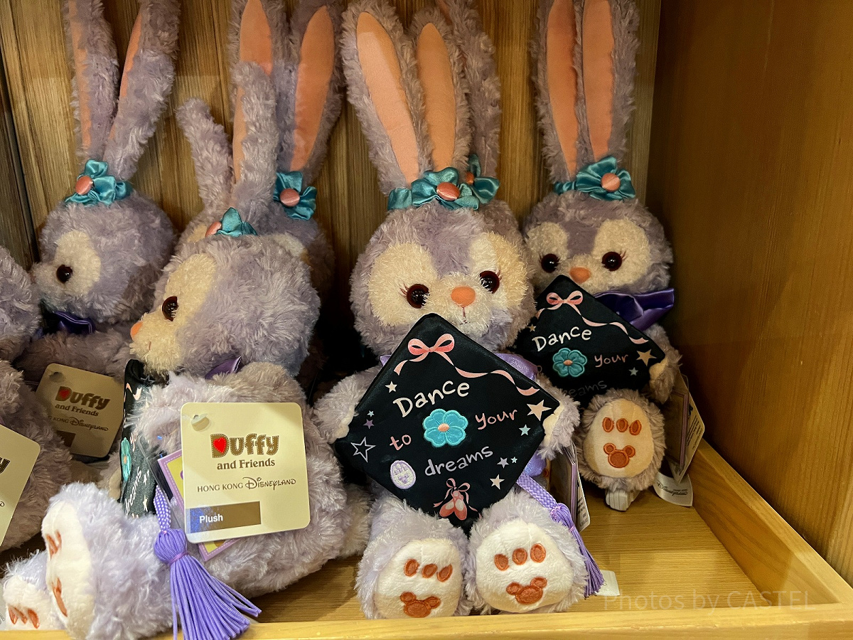 香港ディズニーダッフィー＆フレンズグッズ：メッセージ入りぬいぐるみ