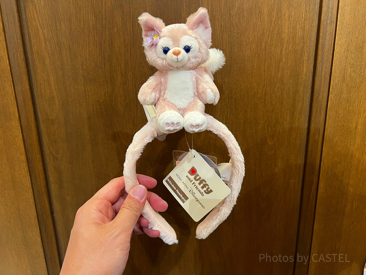 香港ディズニーダッフィー＆フレンズグッズ：ぬいぐるみカチューシャ各