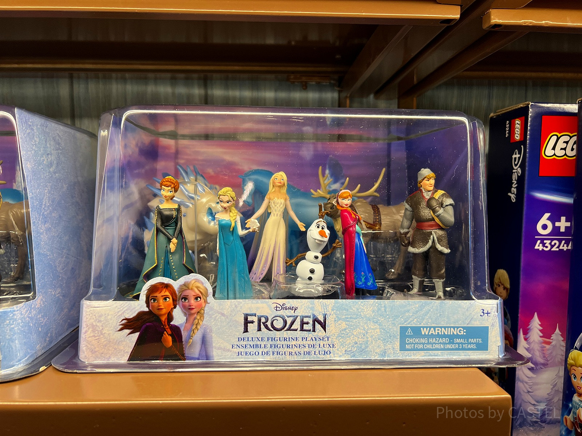 香港ディズニーアナ雪グッズ：フィギュアセット| キャステル | CASTEL