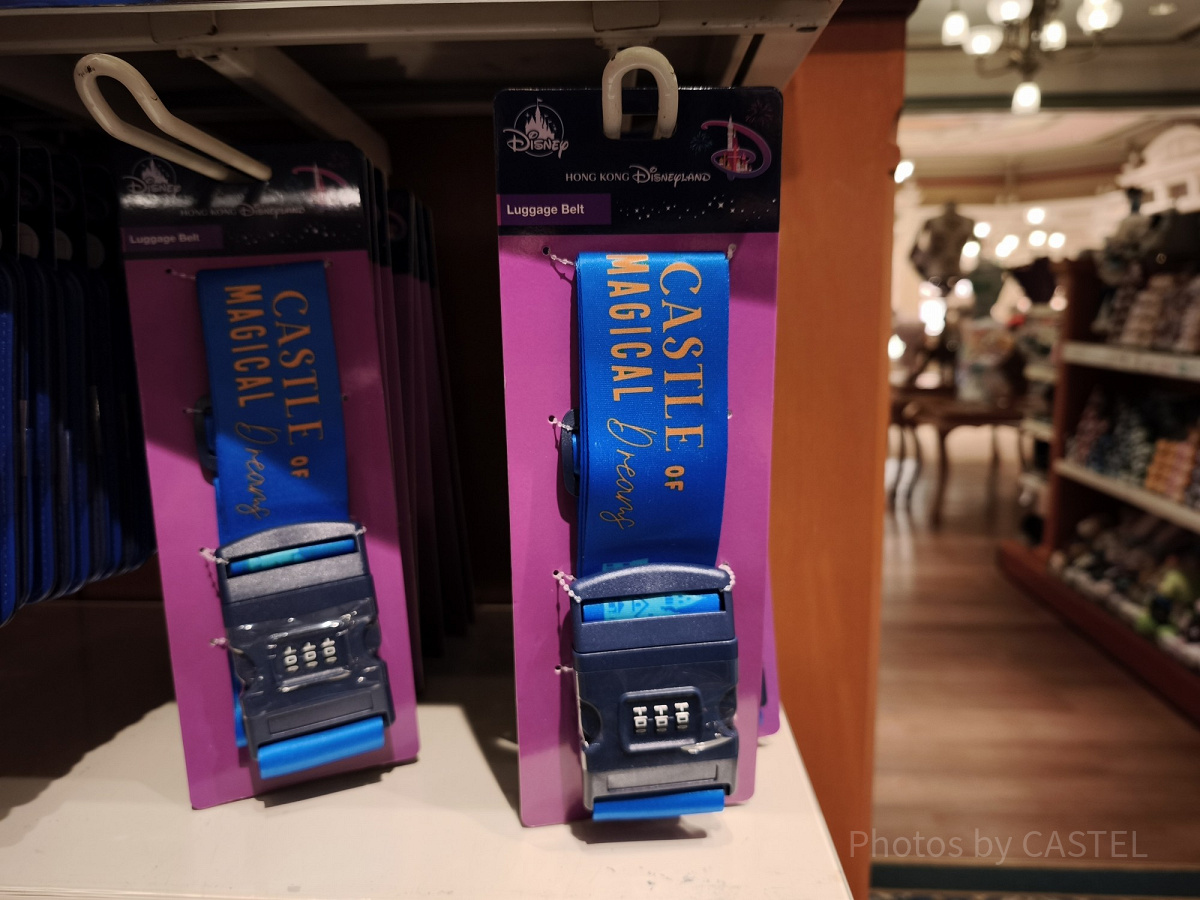 香港ディズニー20周年・スカイライングッズ：スーツケースベルト
