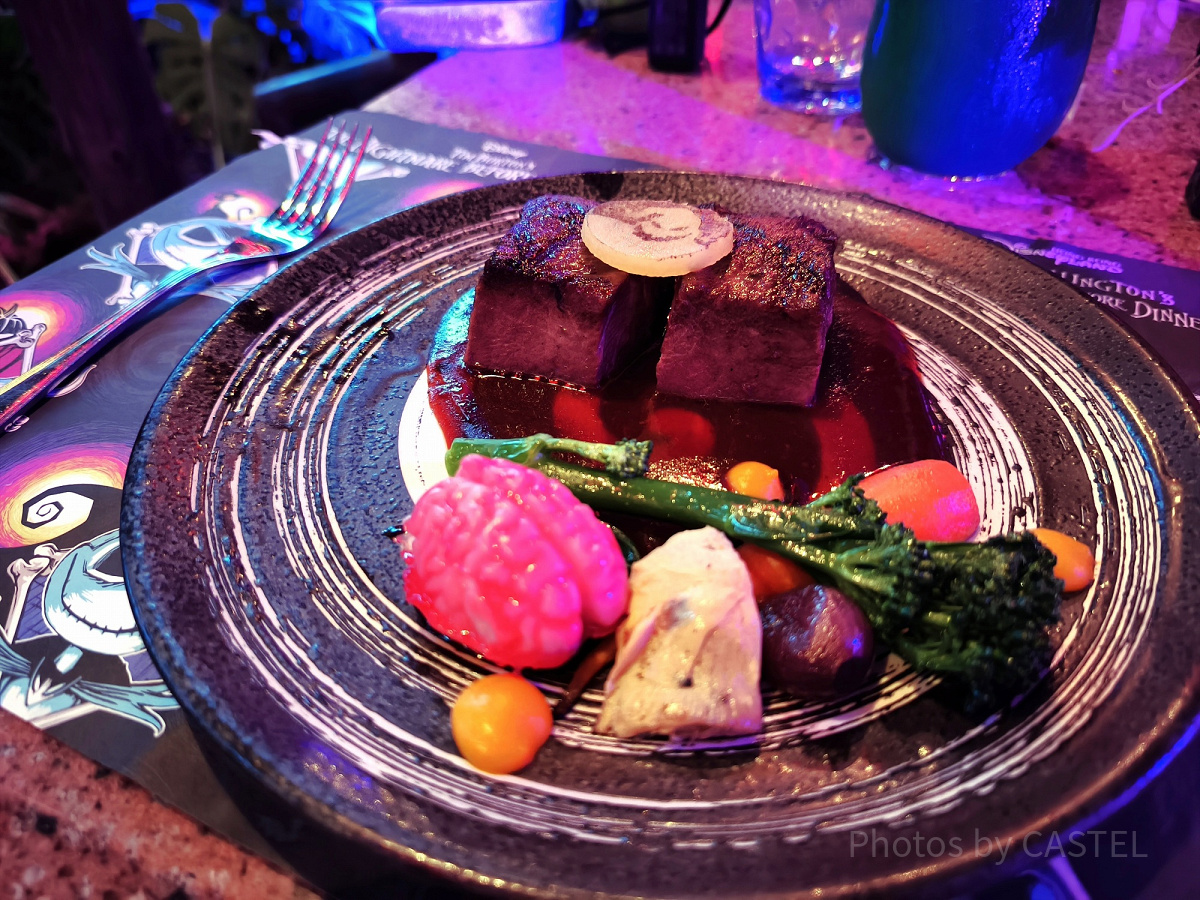香港ディズニーランドのレストラン：リバービューカフェのナイトメアビフォアディナーメニュー