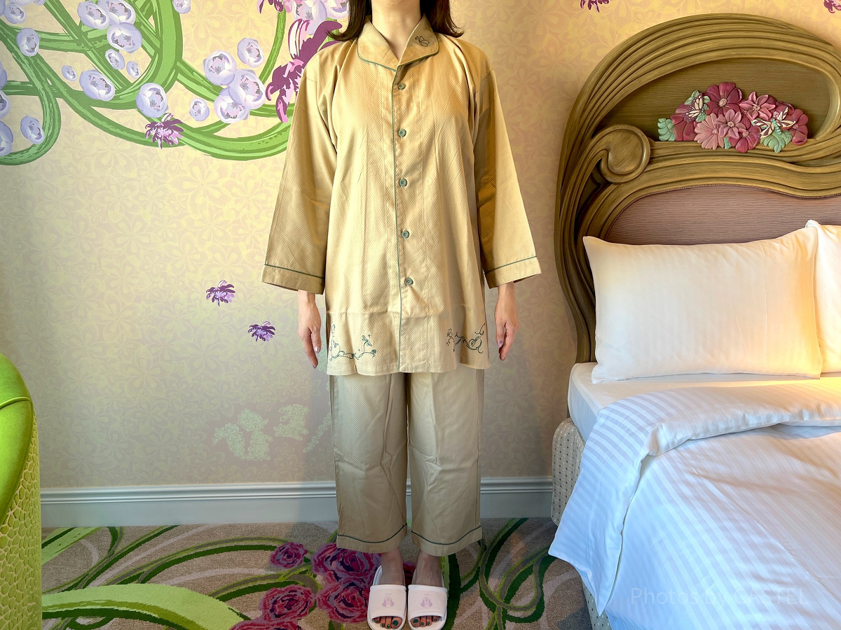 ファンタジースプリングスホテルのパジャマ着用イメージ