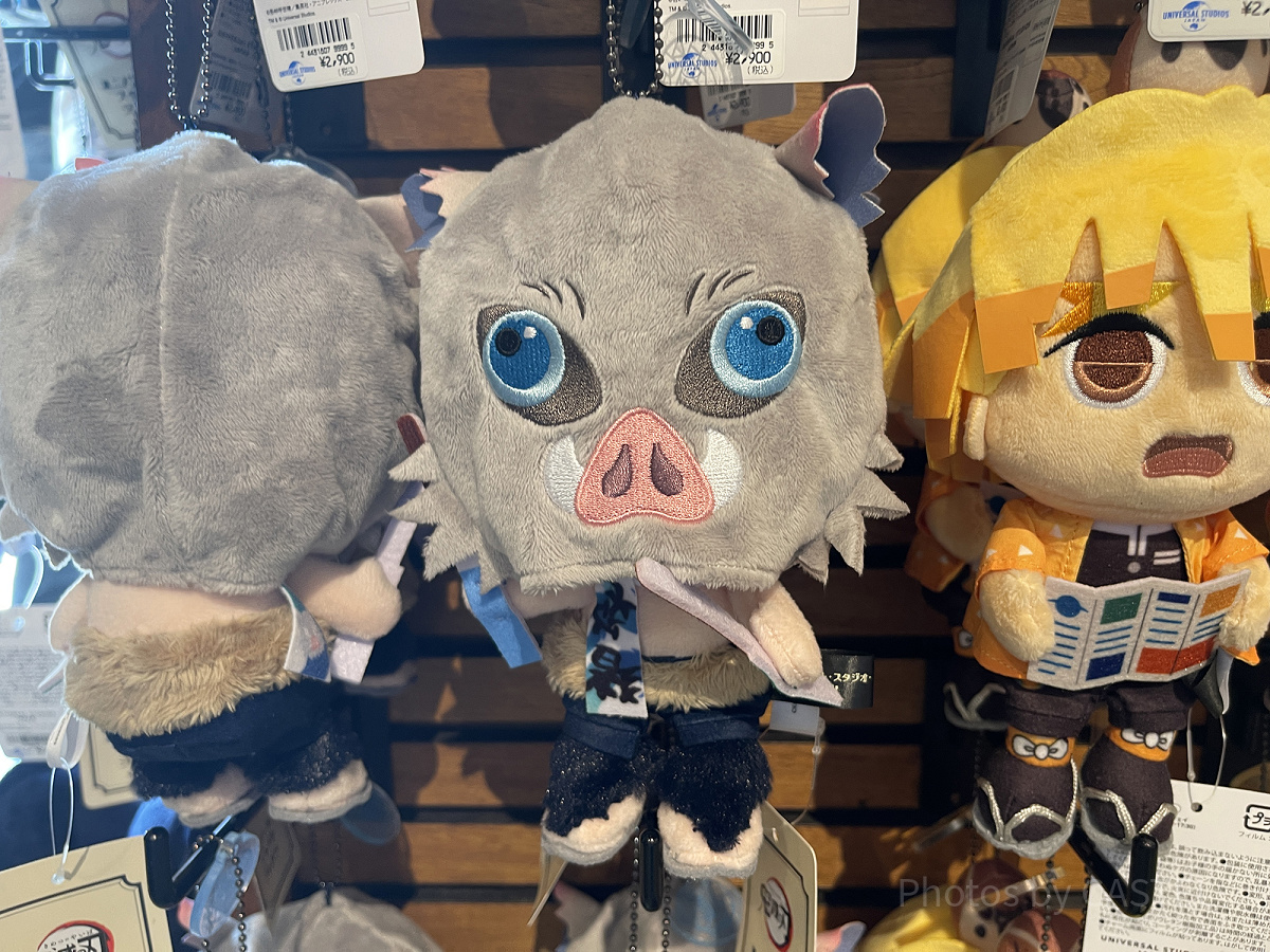 鬼滅の刃　USJユニバ限定 マスコットキーチェーン 嘴平伊之助 Amazon.co.jp: USJ ユニバ 嘴平 伊之助 マスコットキーチェーン