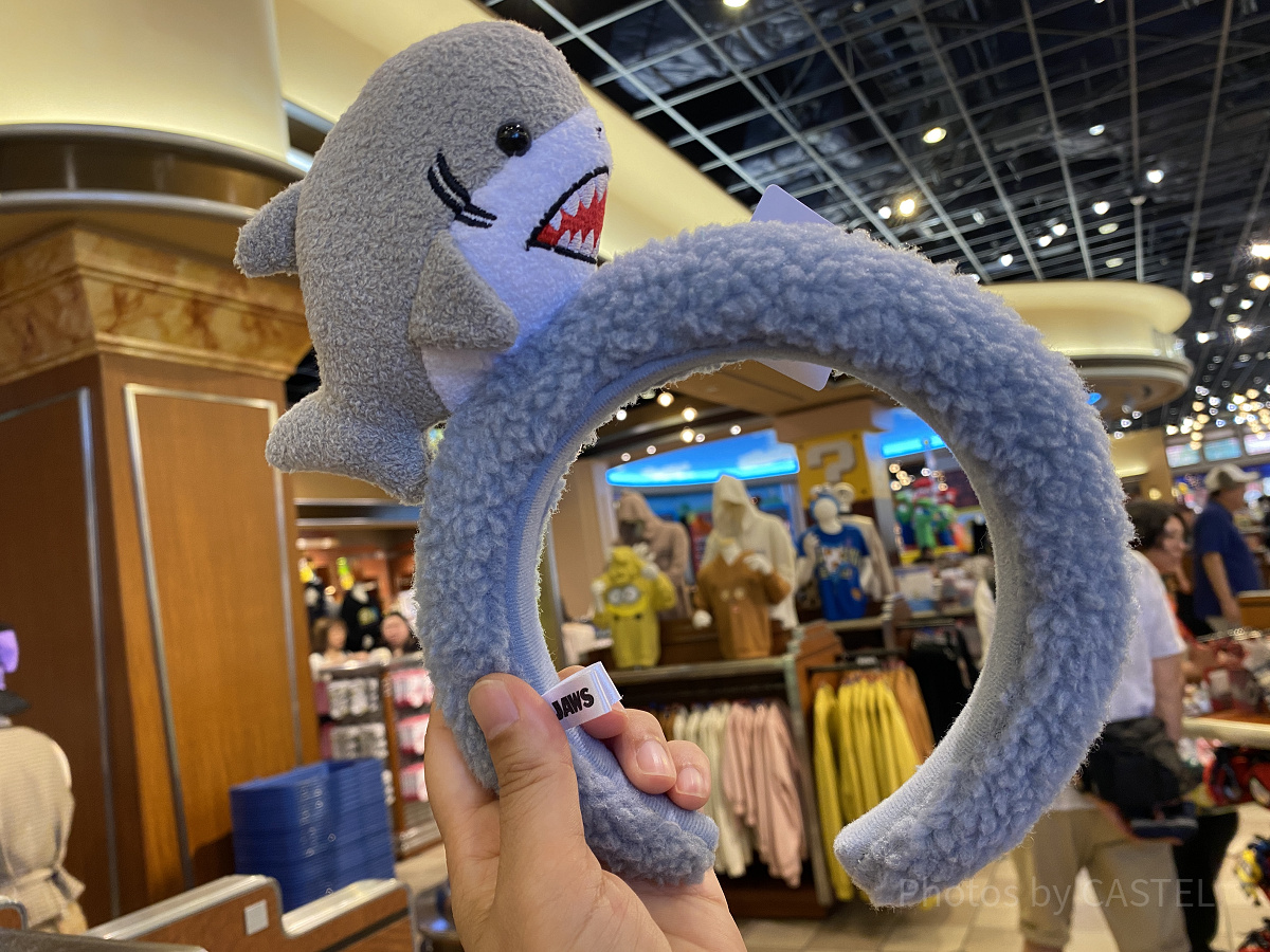 ジョーズもこもこカチューシャ| キャステル | CASTEL ディズニー情報