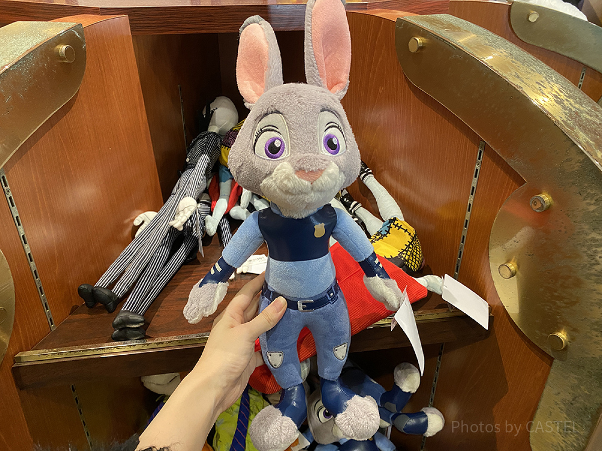 ジュディ・ホップスのぬいぐるみ| キャステル | CASTEL ディズニー情報