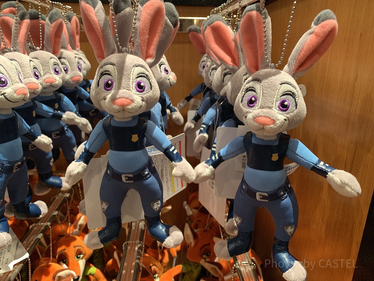 ジュディぬいぐるみバッジ| キャステル | CASTEL ディズニー情報