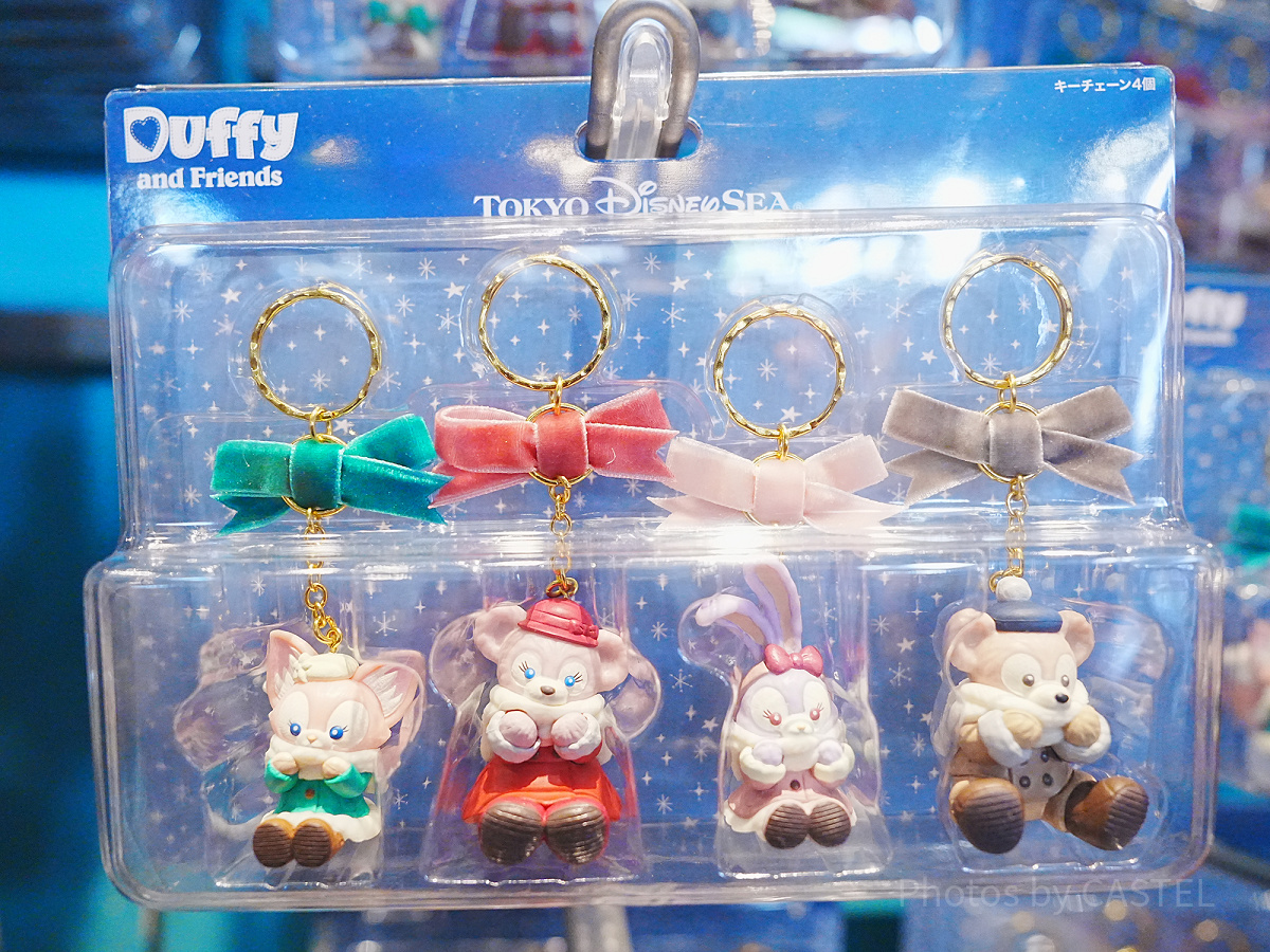 キーチェーンセット（ダッフィー＆フレンズのウィンター・トゥインク