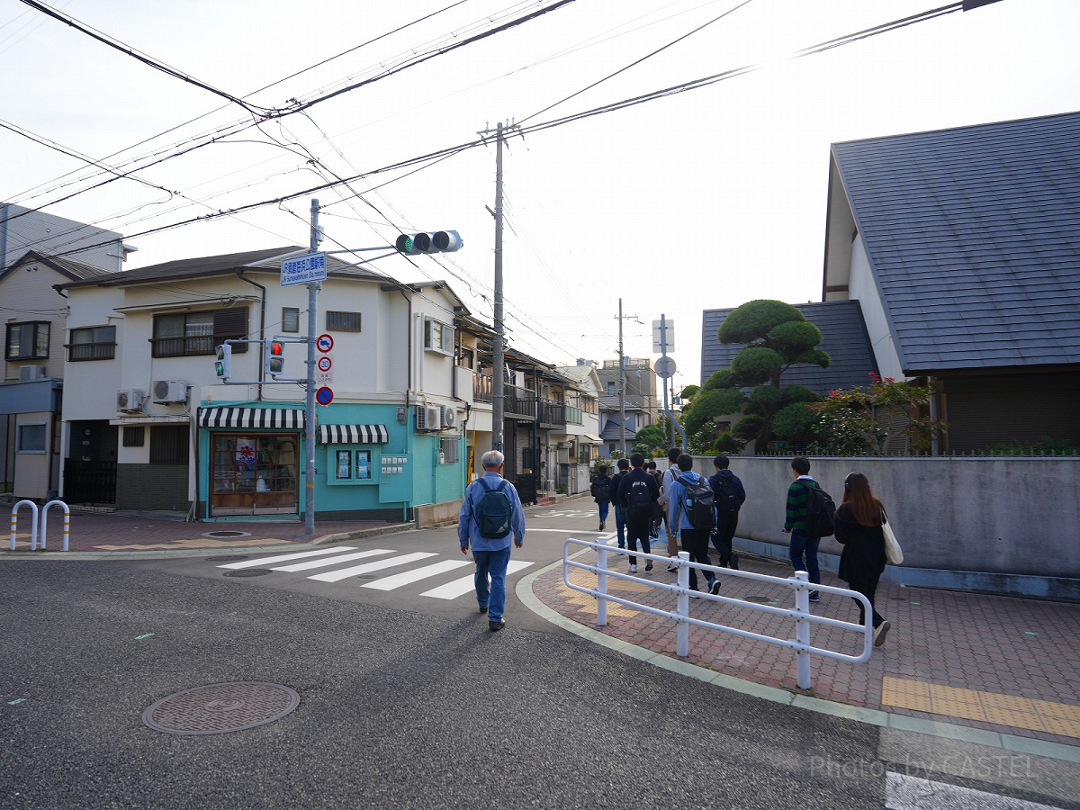 神戸須磨シーワールドアクセス：須磨海浜公園駅の南口の様子