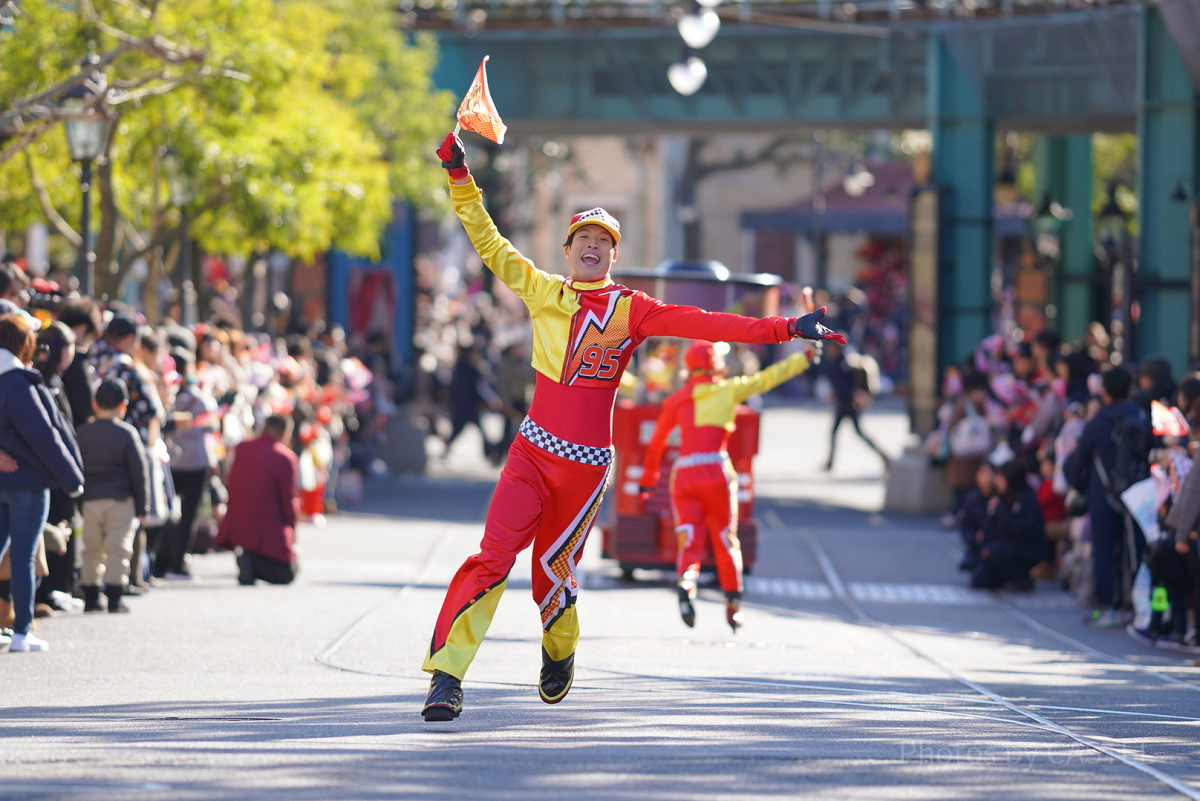 ライトニング・マックィーン・ヴィクトリーラップのダンサー