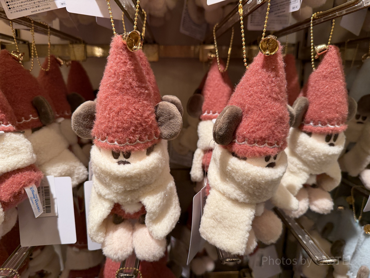 リルリンリンぬいぐるみバッジ（赤）