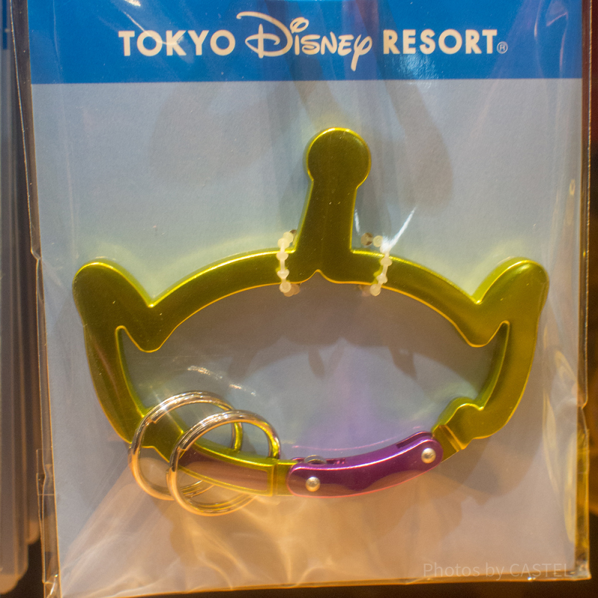 リトルグリーンメンカラビナ（キーホルダー用）