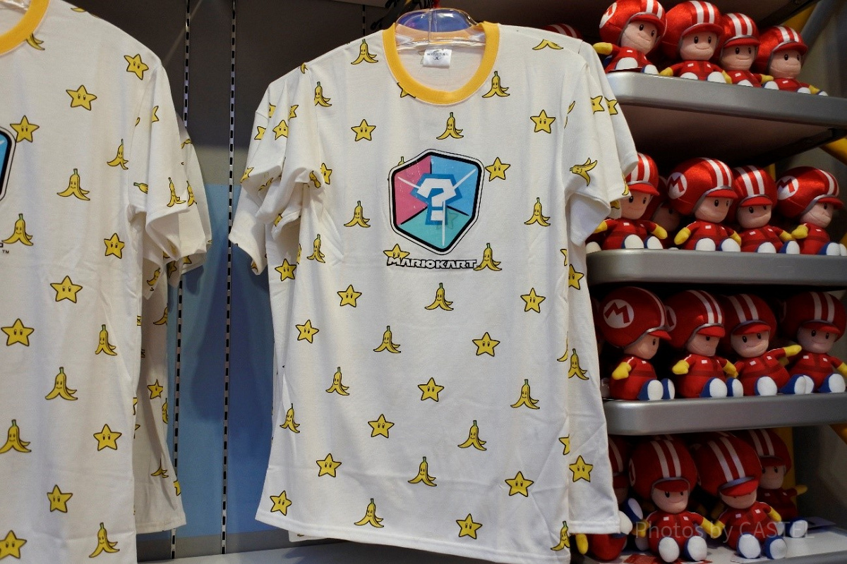 マリオカート・バナナ＆スターのTシャツ