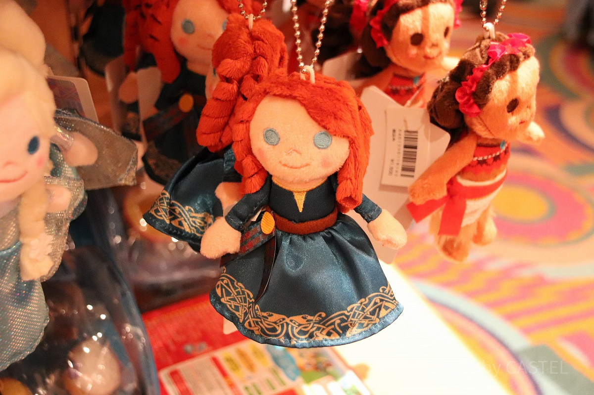 最終値下げ！　東京ディズニーリゾート　メリダ　ぬいぐるみバッジ　ぬいば メリダぬいぐるみバッジ| キャステル | CASTEL ディズニー情報