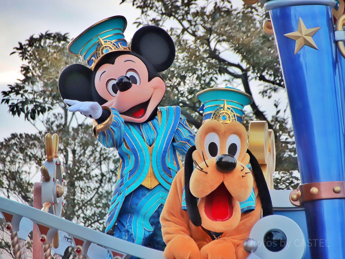 ミッキーとプルート| キャステル | CASTEL ディズニー情報
