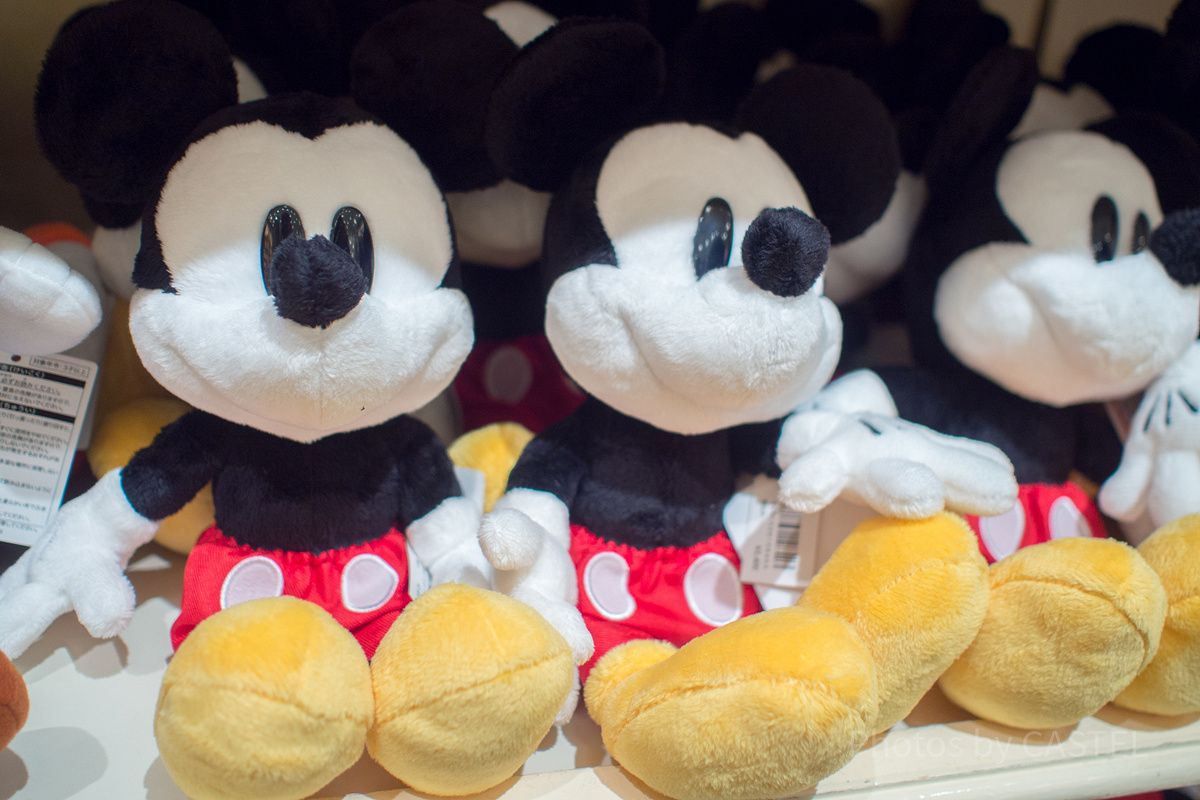 ミッキークラシックぬいぐるみ| キャステル | CASTEL ディズニー情報