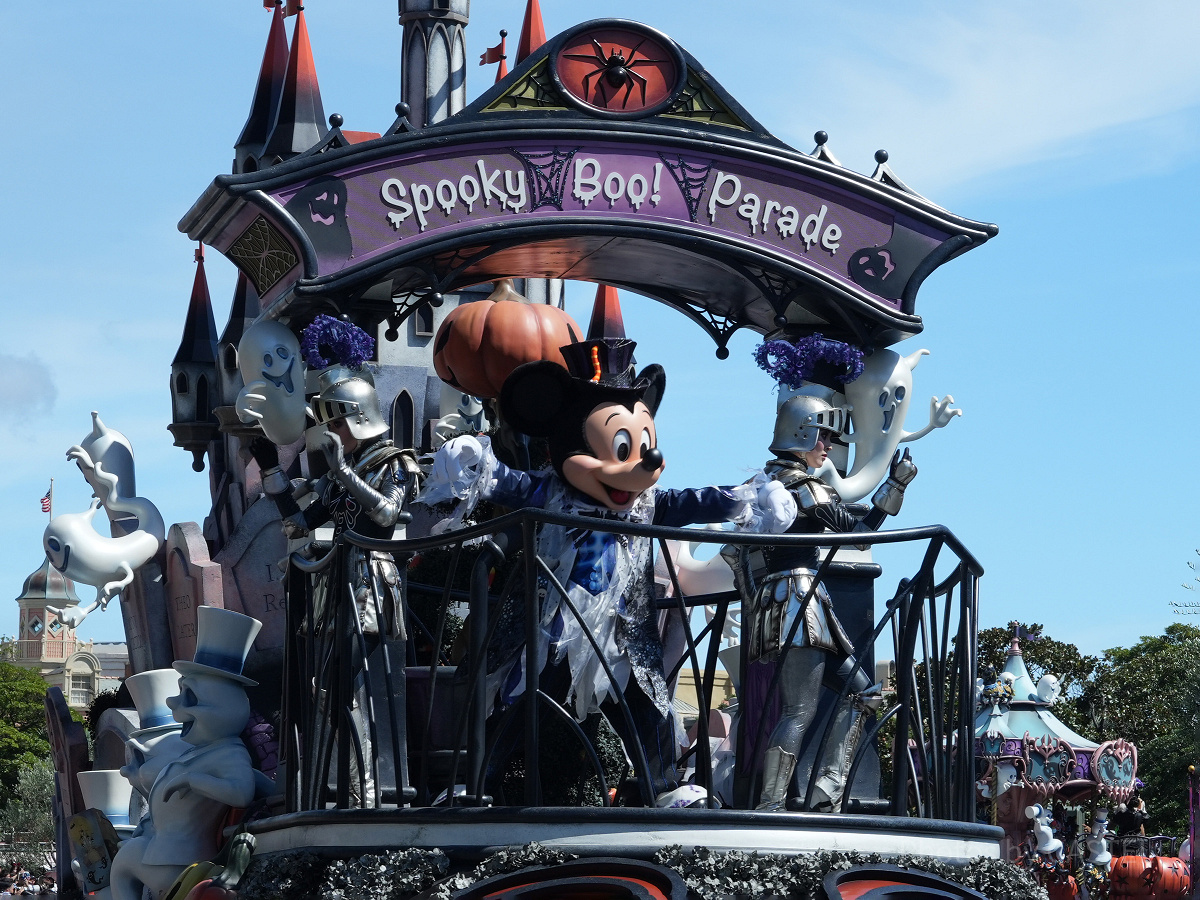 スプーキー“Boo！“パレードのミッキー