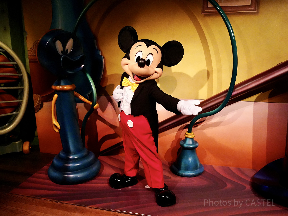 ミッキーマウス（※撮影場所はサルードス・アミーゴスではありません