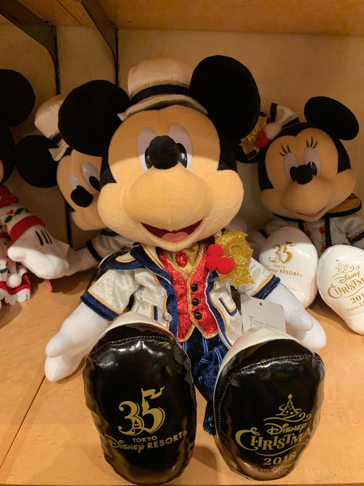 ミッキーぬいぐるみ| キャステル | CASTEL ディズニー情報