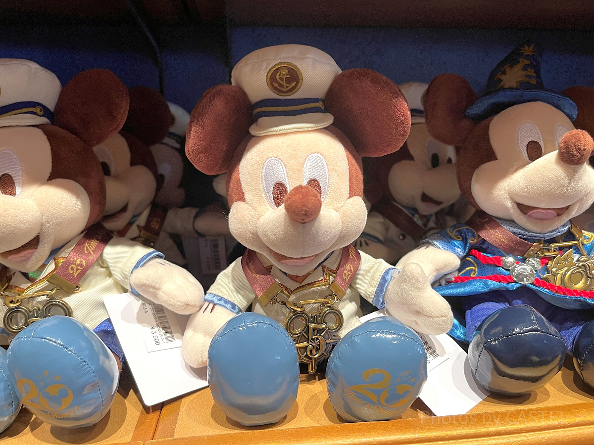 ミッキーぬいぐるみ（5周年）| キャステル | CASTEL ディズニー情報