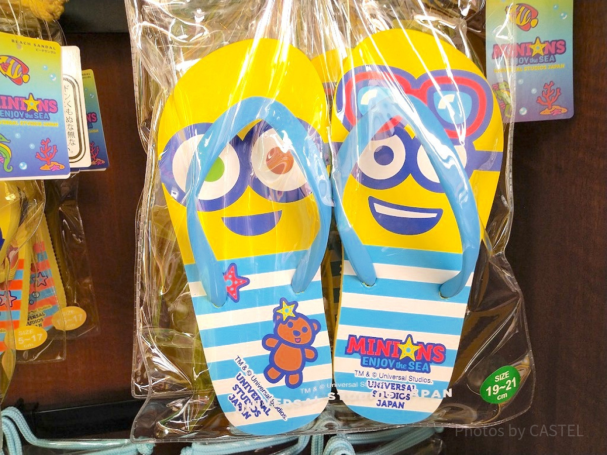 MINIONS ENJOY the SEAのキッズサンダル