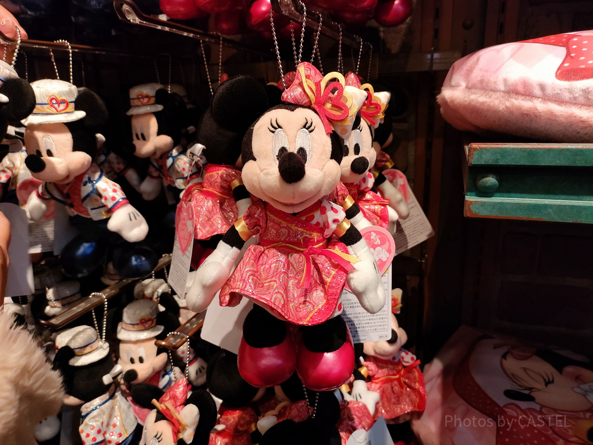 ディズニー　ぬいぐるみバッジ　ミニー　ベスティーズ　バッシュ　ミッキー　ミニー ミニー・ベスティーズ・バッシュ！グッズ：ミニーぬいぐるみバッジ
