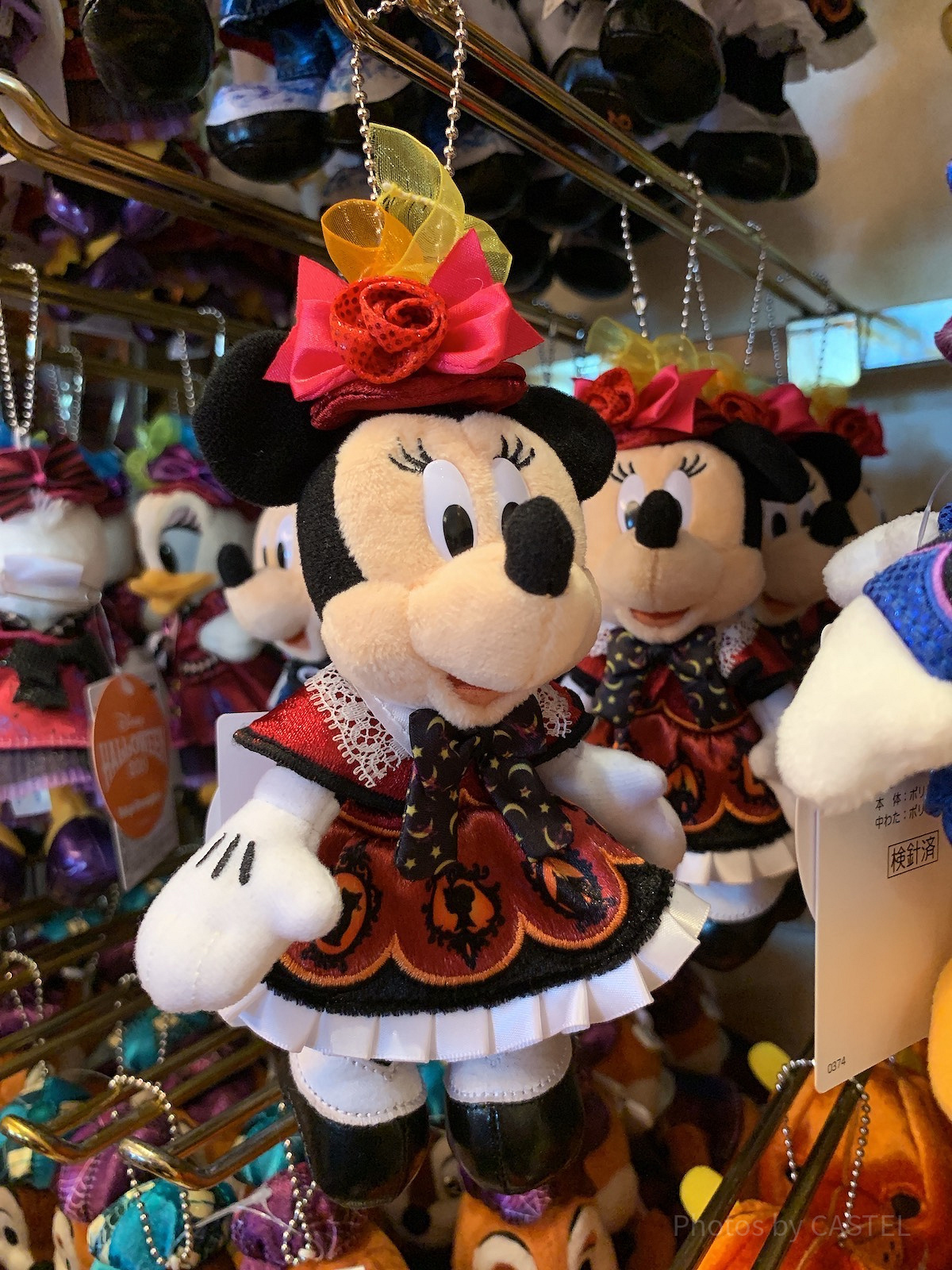 ミニーぬいぐるみバッジ| キャステル | CASTEL ディズニー情報