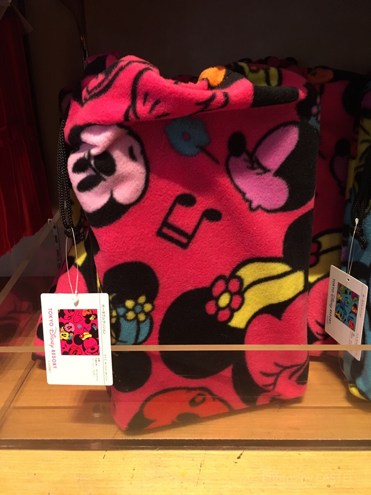 ミニーポータブルクッション（厚手）| キャステル | CASTEL ディズニー情報