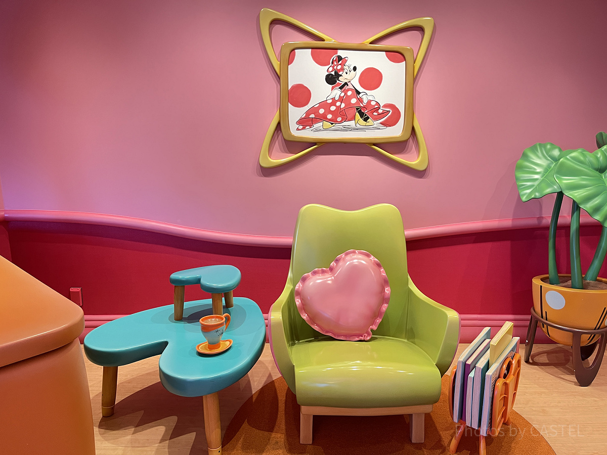 ミニーのスタイルスタジオの内装| キャステル | CASTEL ディズニー情報