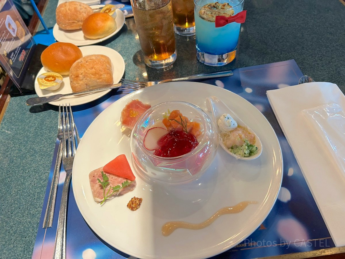 ミスレスの前菜とドリンク（ミスレス2025）