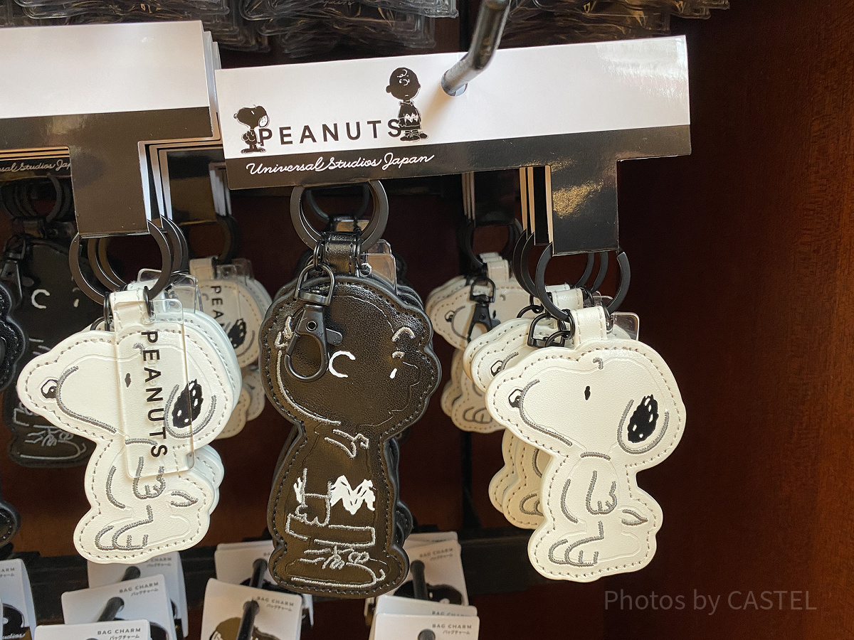 USJ ハロウィン2025 スヌーピー ペアキーチェーン お土産 グッズ