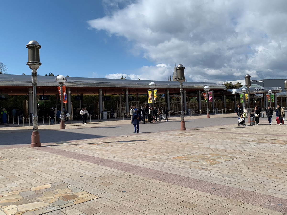 USJの手荷物検査エリア