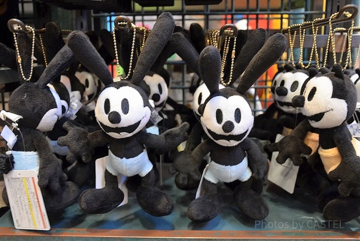 バラ売り可 ミッキー オズワルド ぬいぐるみバッジ まとめ売り オズワルドのぬいぐるみバッジ| キャステル | CASTEL ディズニー情報
