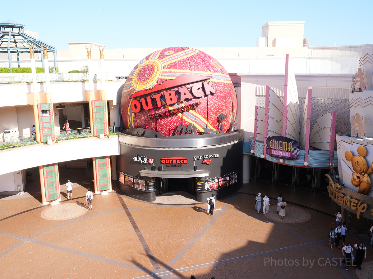 OUTBACKの看板
