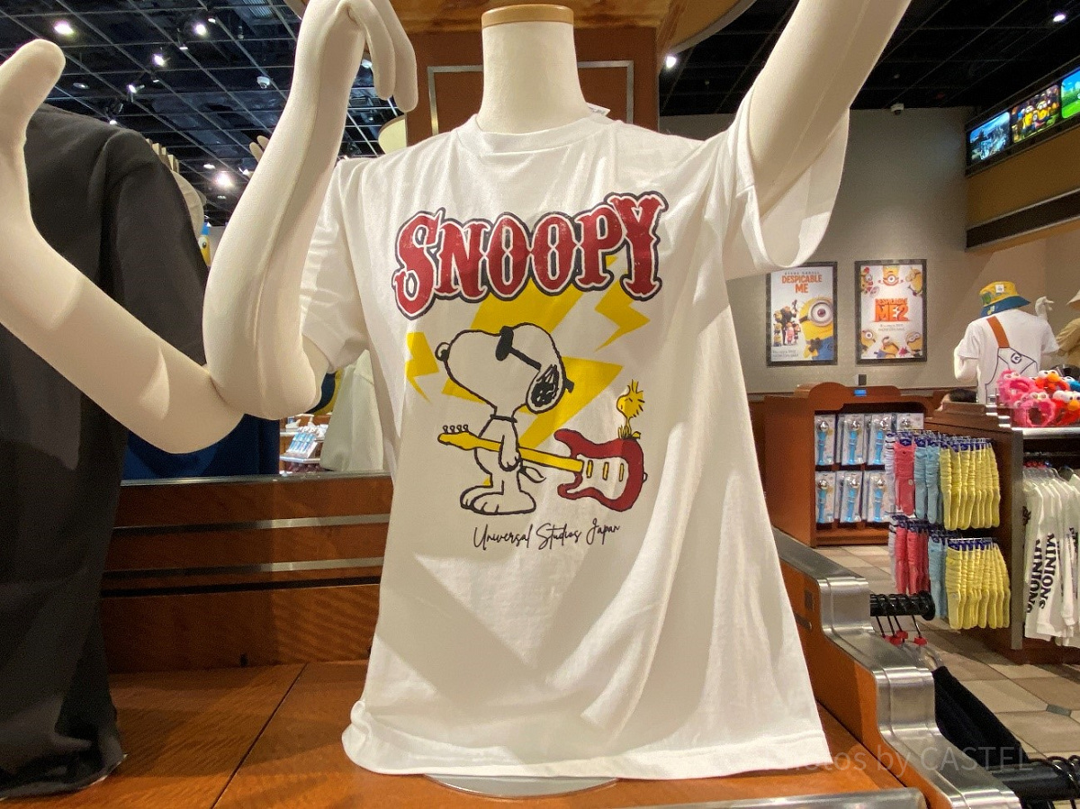 ピーナッツロックTシャツ