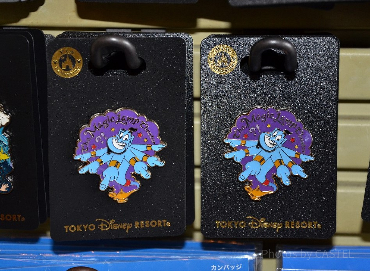 ピンバッジ（ジーニー）| キャステル | CASTEL ディズニー情報