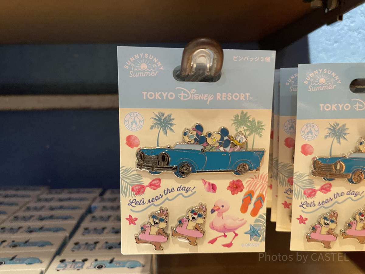 ピンバッジセット(ディズニー夏グッズ2025SUNNY SUNNY Summer)