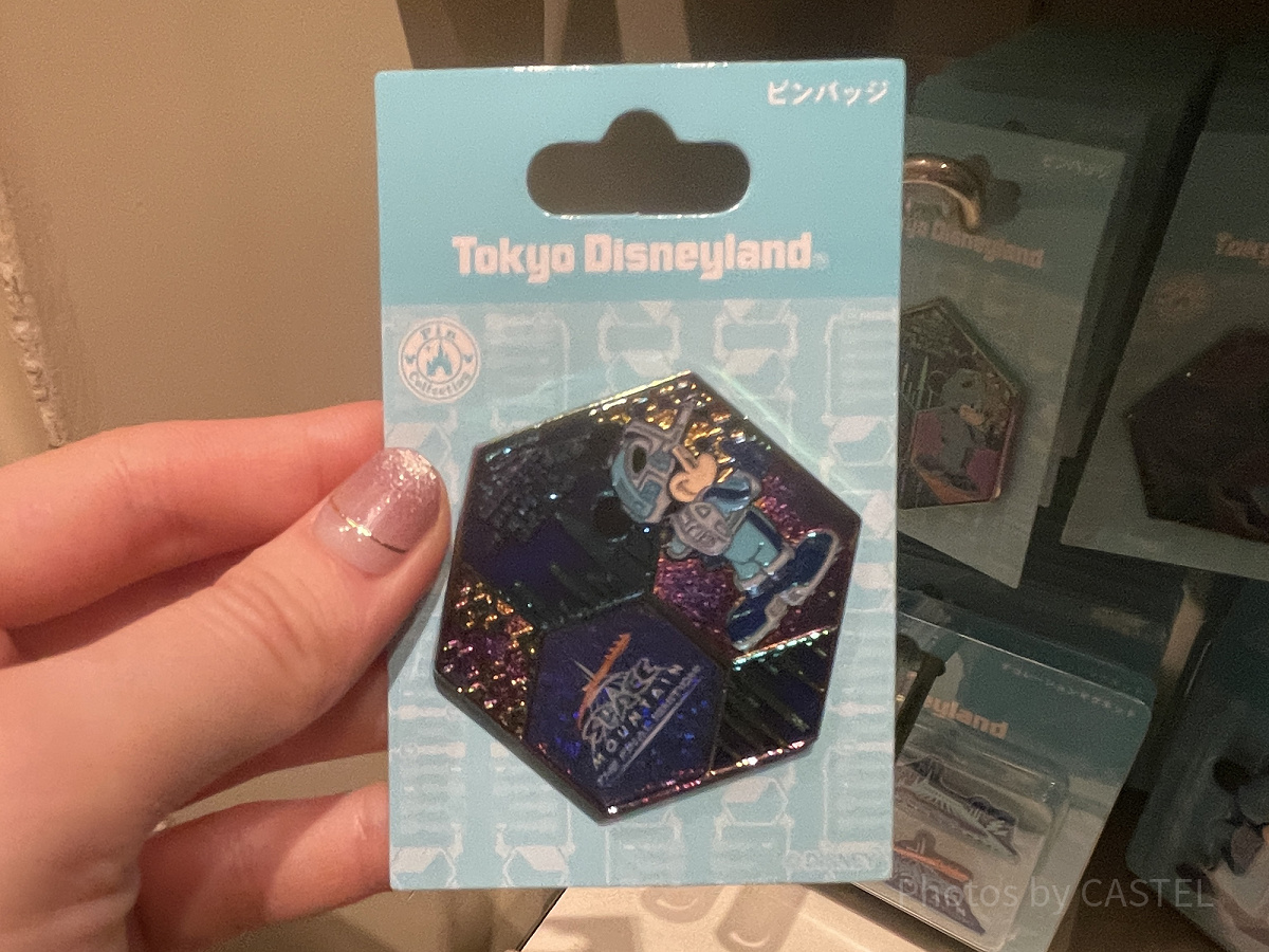 ピンバッジ（スペースマウンテンファイナルグッズ）