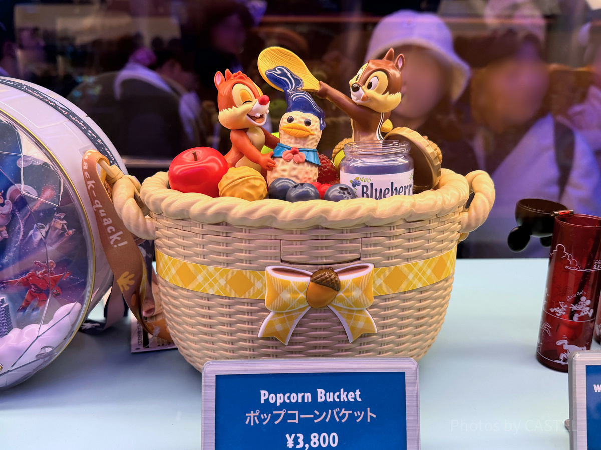 ポップコーン、バケット付き| キャステル | CASTEL ディズニー情報