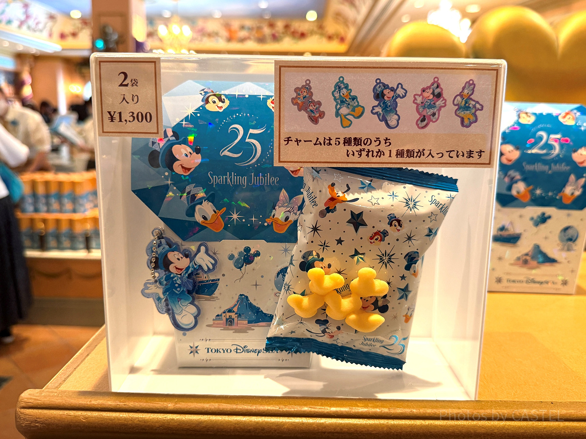 ポテトスナック(ディズニーシー25周年グッズ)| キャステル | CASTEL
