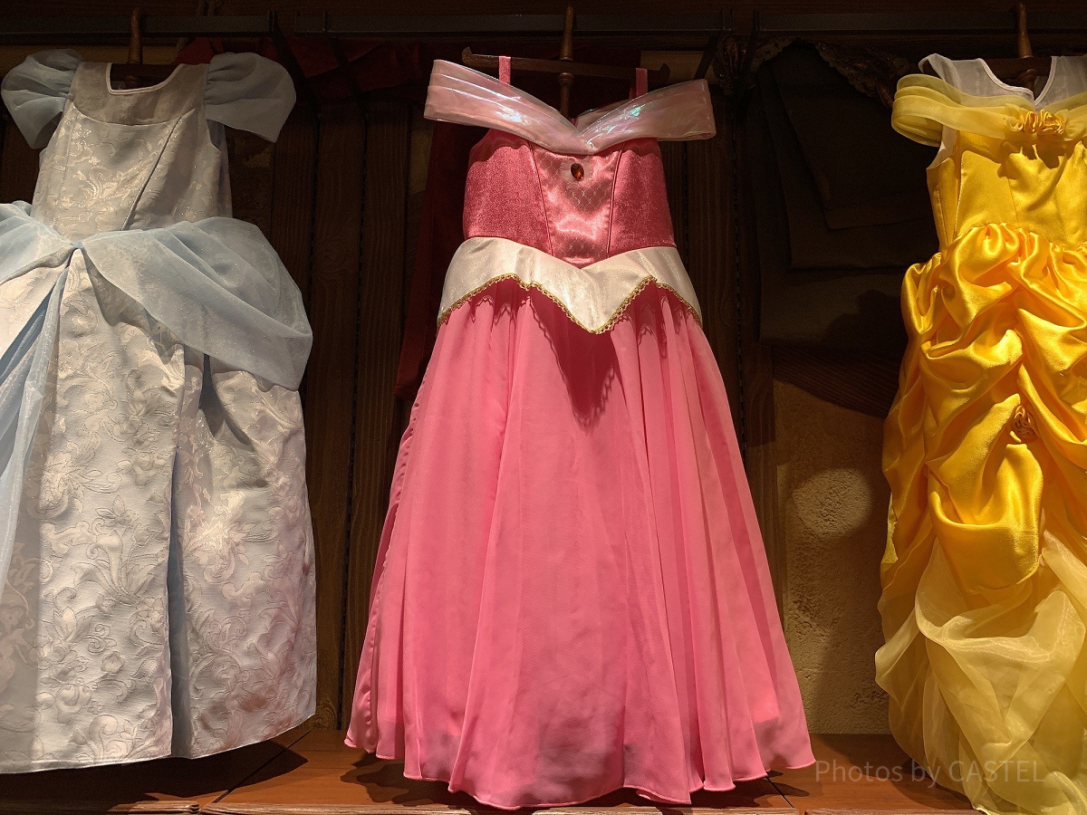 オーロラ姫のドレス