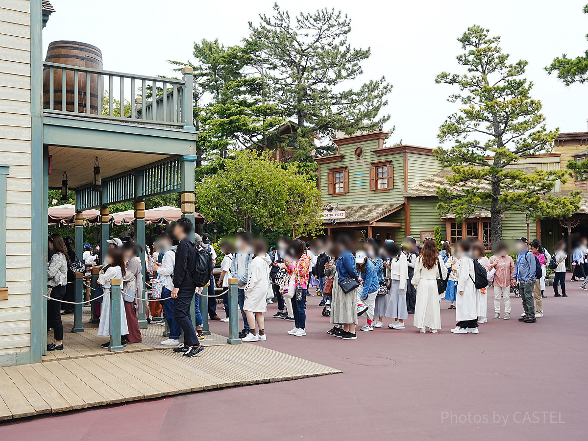 ペコスビル・カフェの待ち列（2023年4月14日(金)）