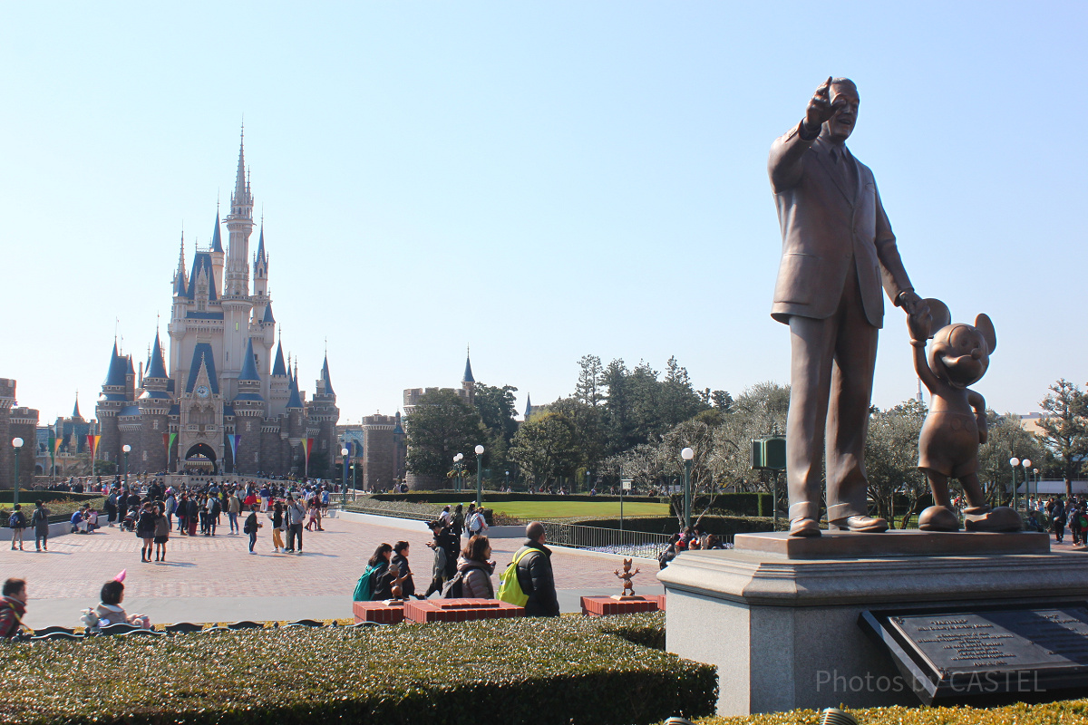 ディズニーランド友達と行った時のおすすめ写真スポット