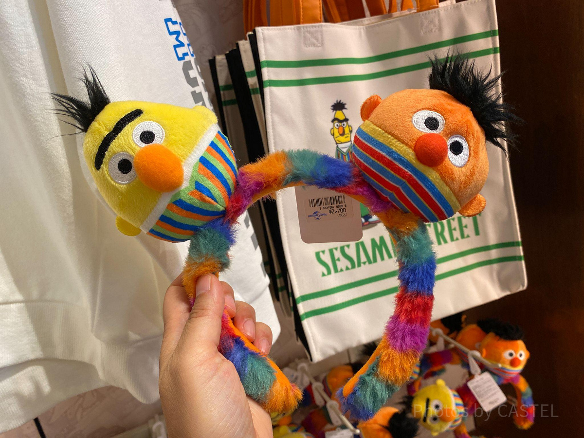 セサミストリート「アーニーとバート」カチューシャ| キャステル