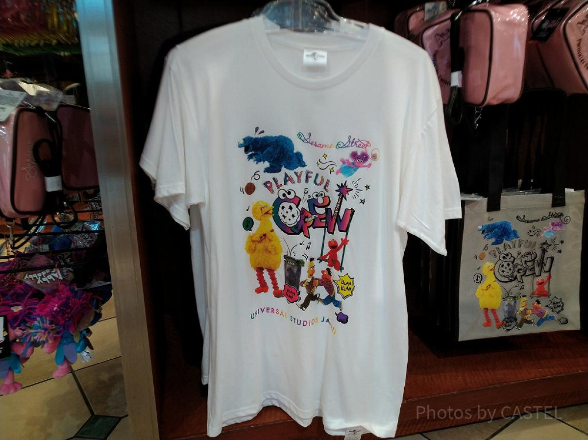 セサミストリートのTシャツ