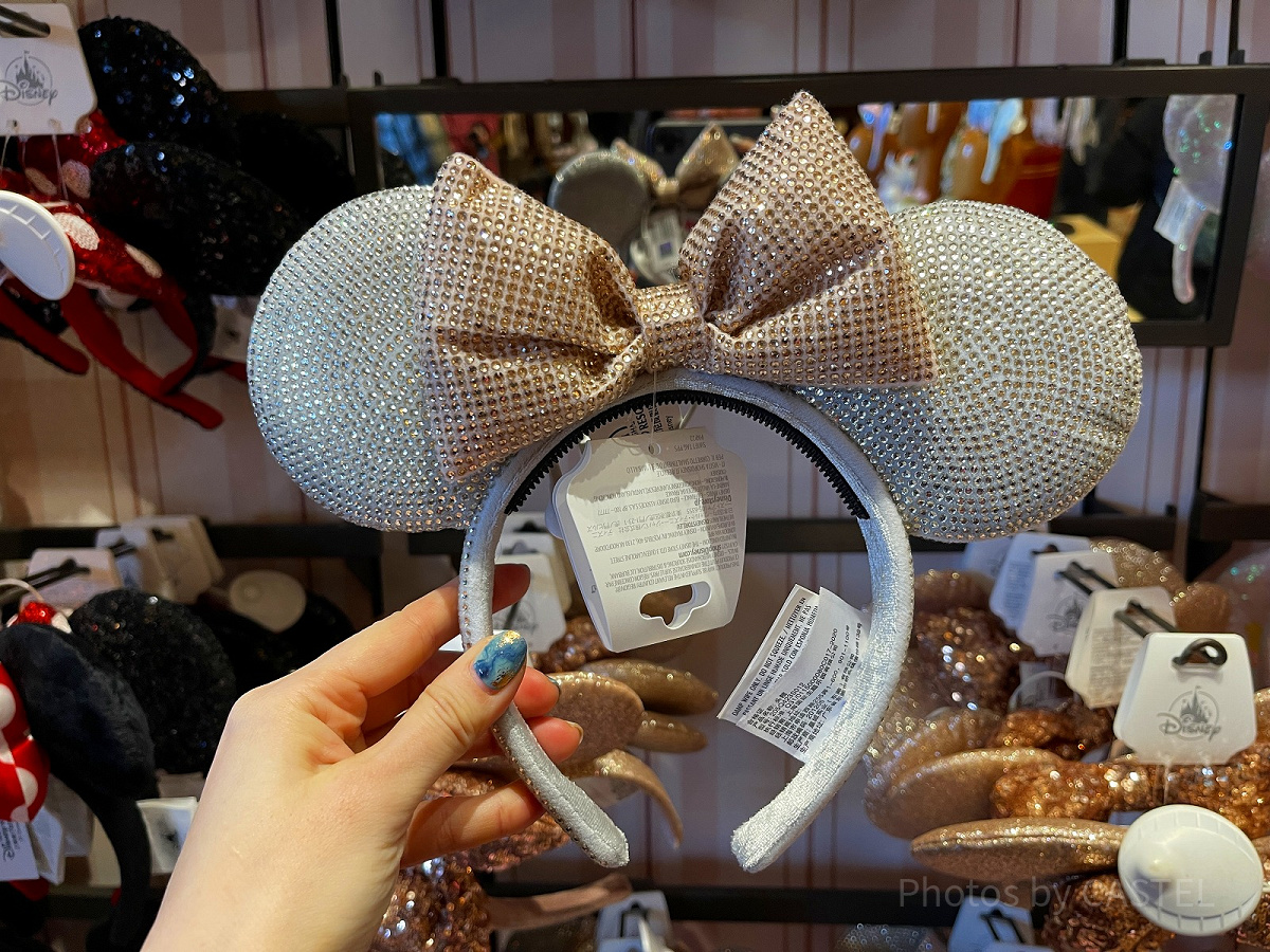 上海ディズニーカチューシャ：キラキラデザインカチューシャ